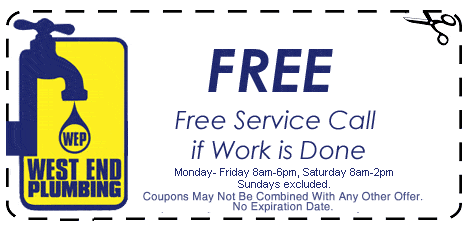 Free Service Call If Work is Done Coupon