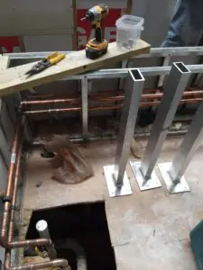Work with Drilling Machine