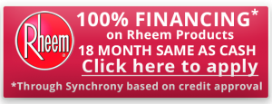 Financing Rheem Products