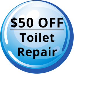 $50 OFF - Toilet Repair